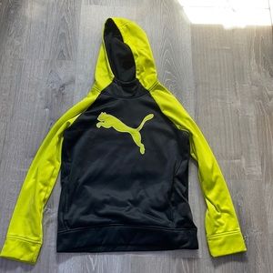 Yellow and black Pima sweatshirt boys M